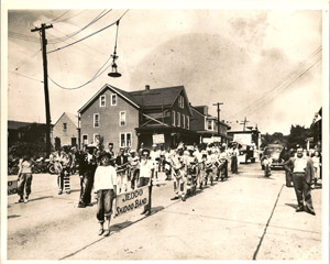 Jeddo Skidoo Band, St. Clair parade, July 4, 1946