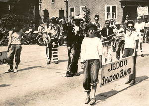 Jeddo Skidoo Band, St. Clair parade, July 4, 1946