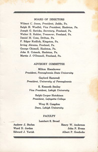 MMI 1954 graduation program