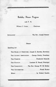 MMI 1954 graduation program