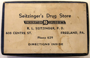 R. L. Seitzinger pillbox