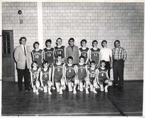 Freeland Slovaks C.Y.O. Basketball ca.1966