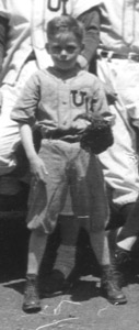 Upper Lehigh Eagles bat boy, 1940s