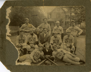 1905 Freeland Y.M.C.A. baseball team