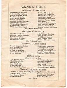 FHS Commencement 1932