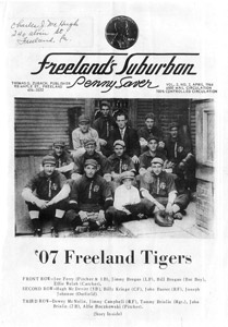 Tigers baseball team, 1907