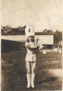 Martha Gabuzda, FHS Drum Majorette, 1938-1939