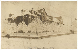 DCM school in 1914
                ice store