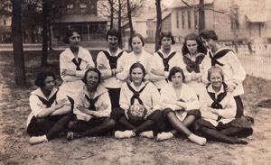 FHS Girls Basketball team, 1919-1920