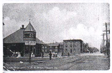 Freeland train depot