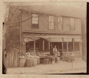 Henry George's first grocery store