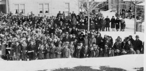 St. Ann's school, etc. groundbreaking, 1929