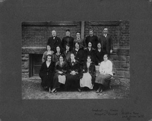 Freeland High School graduating class, 1920