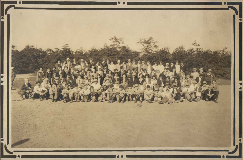 Baseball team and supporters ca1920s