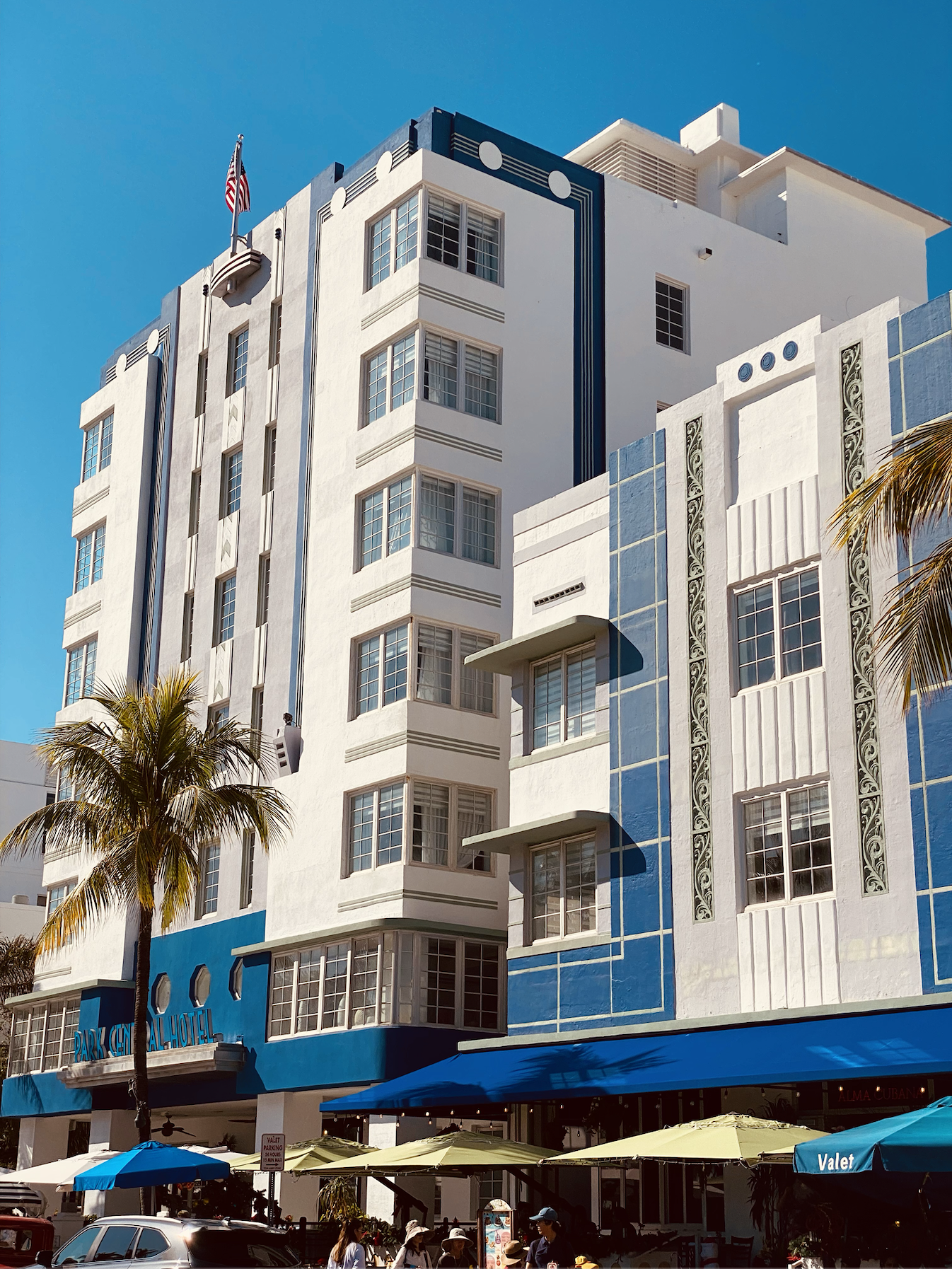Photograph taken in Ocean Drive, Miami
