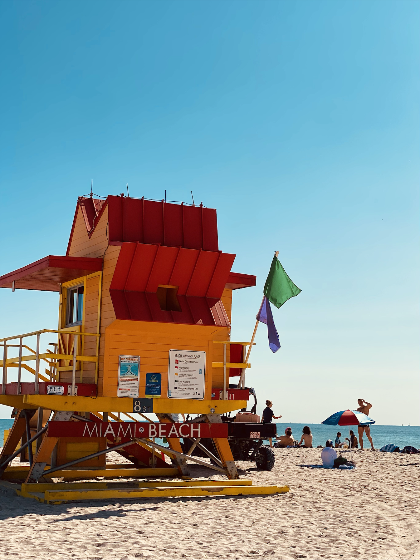 Photograph taken in South Beach, Miami