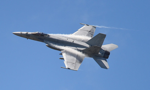 Flying Jet Image