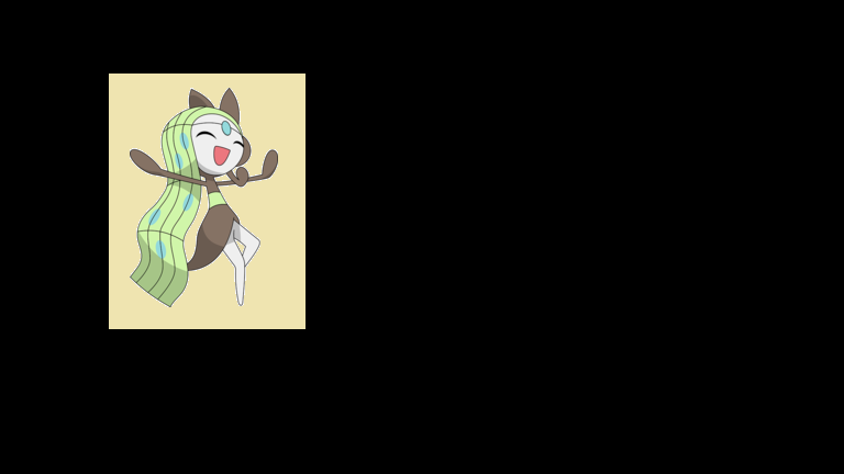 Aligned Image of Meloetta in the Park