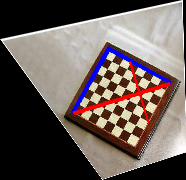 Chess1 Test Lines on Metric-Rectified Image