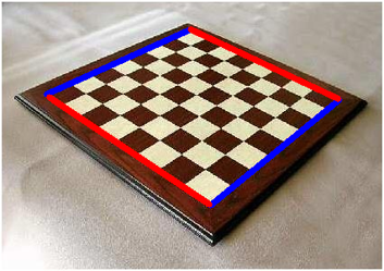 Chess1 Parallel Lines on Input Image