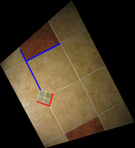 Tiles5 Test Lines on Metric-Rectified Image