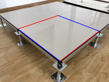 Table Parallel Lines on Input Image