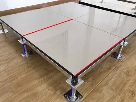 Table Test Lines on Input Image