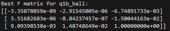 Fundamental Matrix 1