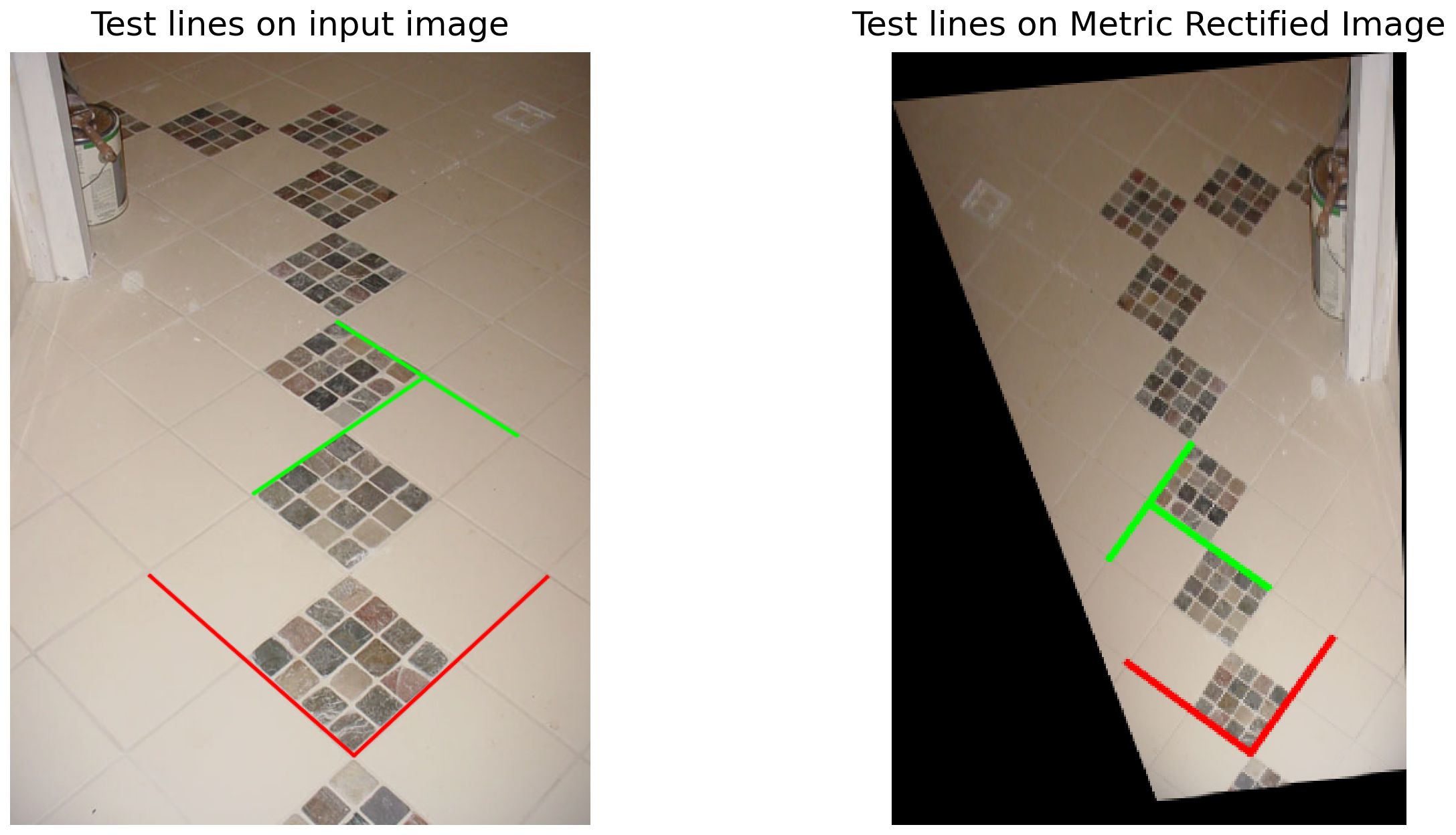 Annotated before rectification