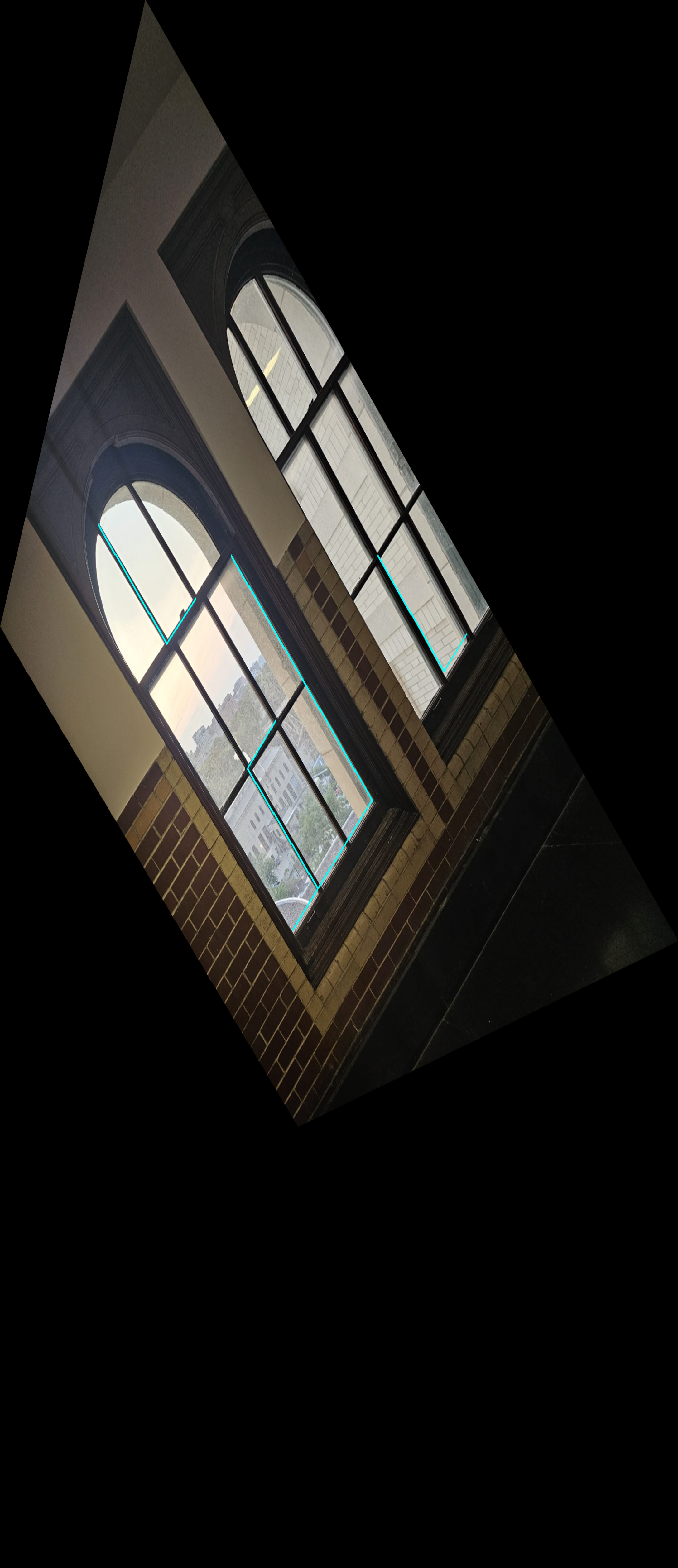 Metric rectified image