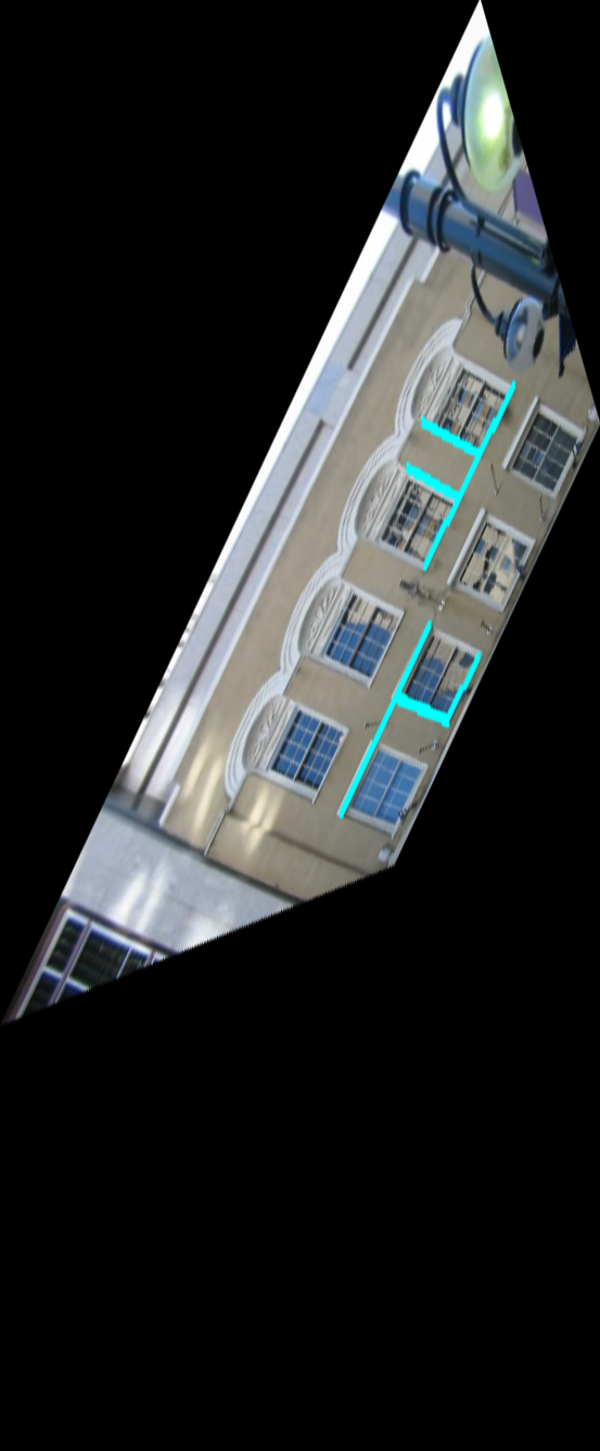 Metric rectified image