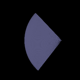 Stratified point samples along each ray between near and far planes.