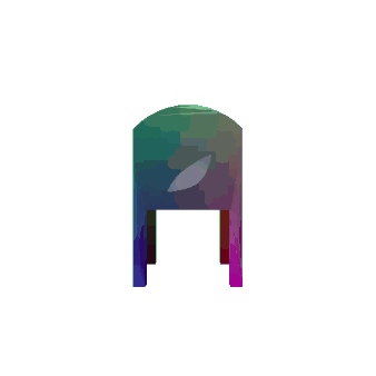 360-degree cow render