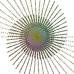 Helicoid point cloud