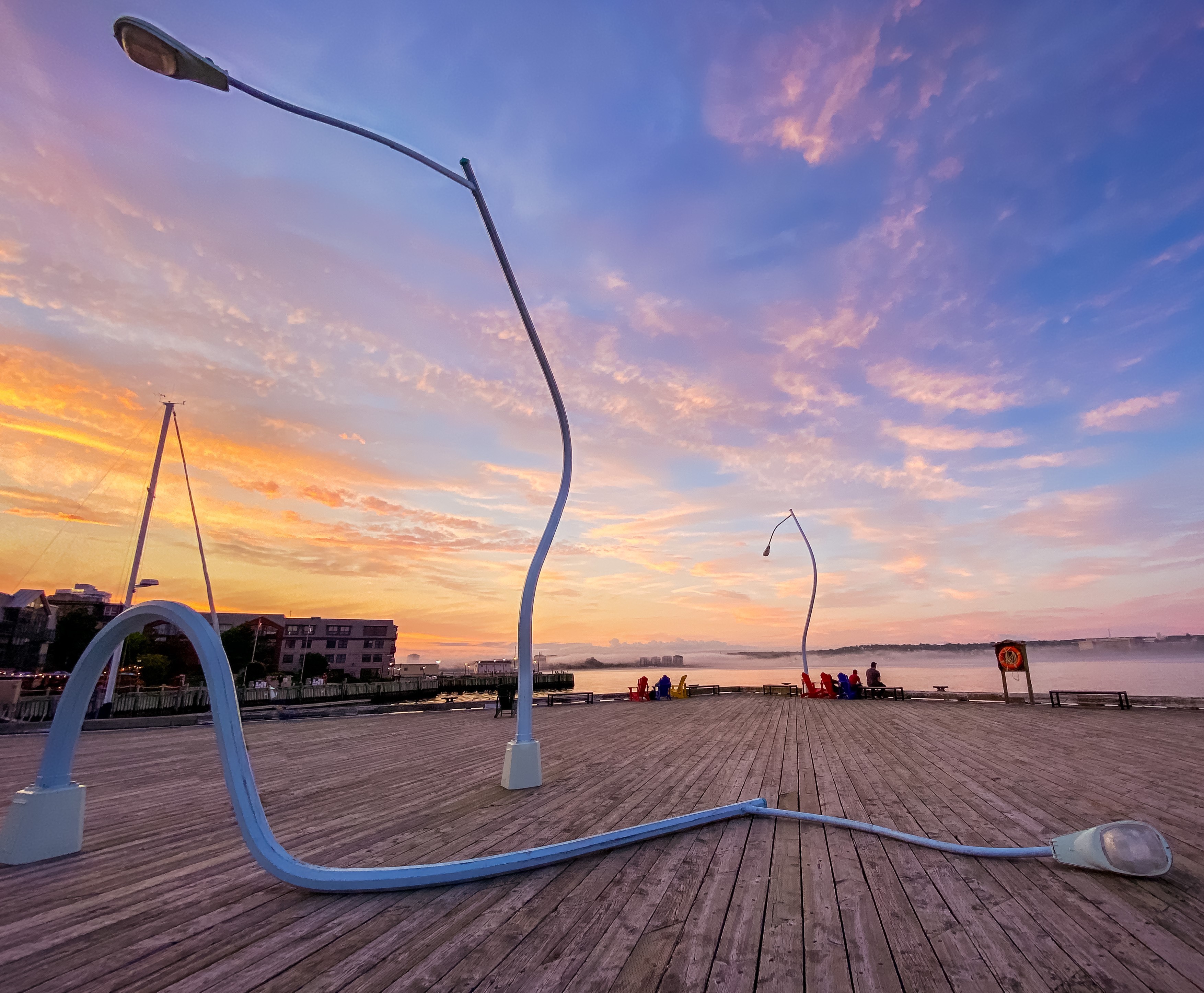 Drunken Street Lamp Post