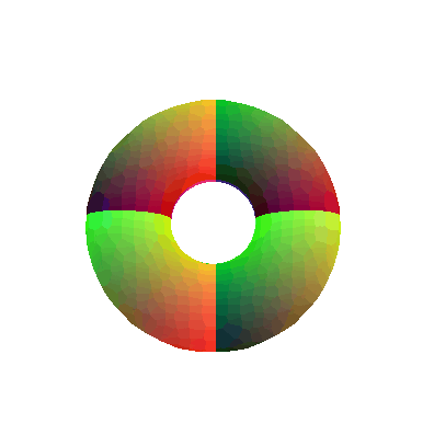 360* gif of torus mesh 