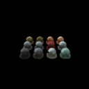 View independent materials