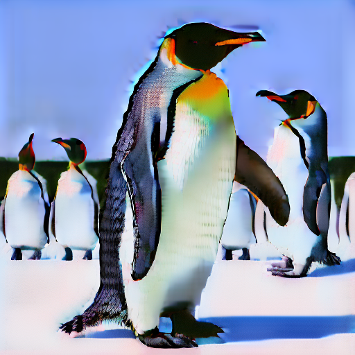 Penguin with guidance