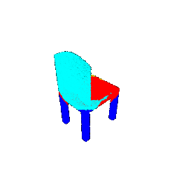 Predicted segmentation rotation 275