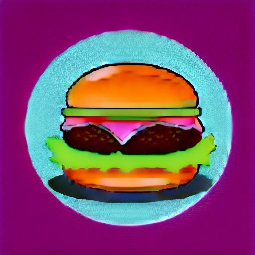 a hamburger