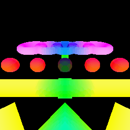 Complex Scene with 25 primitives