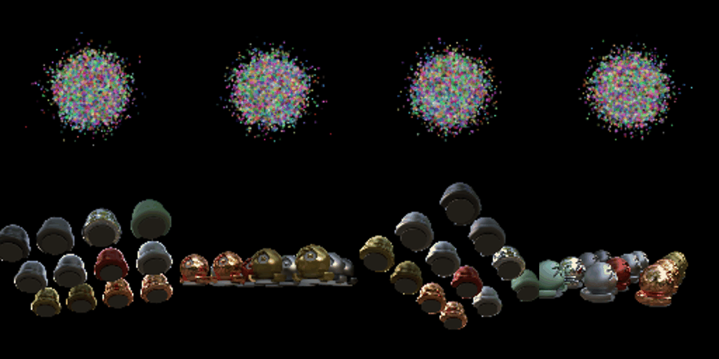 Harder scene training progress