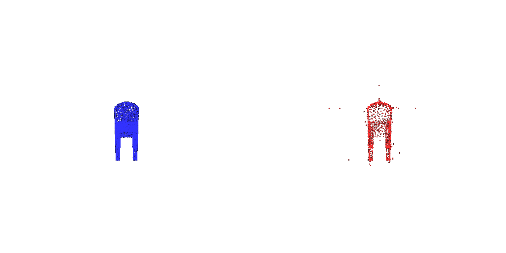 Point cloud fitting result 1