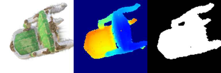 Mesh fitting result 1