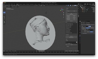 3D shape-like rock surface