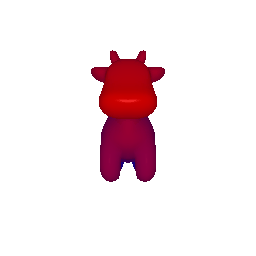 textured cow