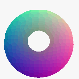 Implicitly defined torus