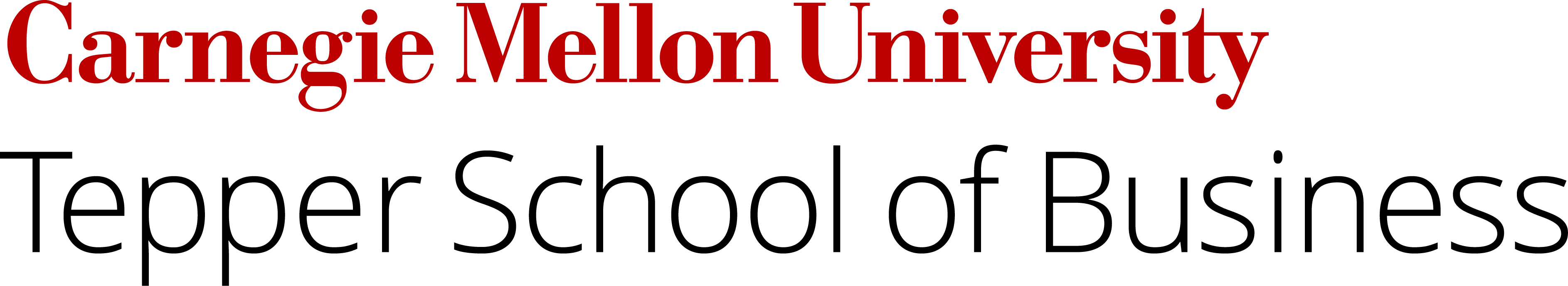 Tepper School of Business, CMU