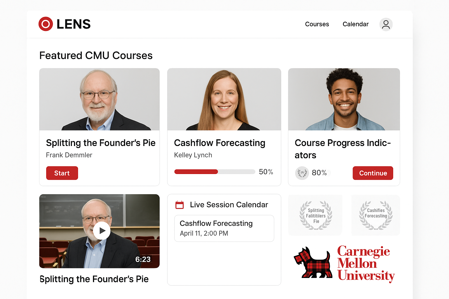 CMU Online Learning Platform