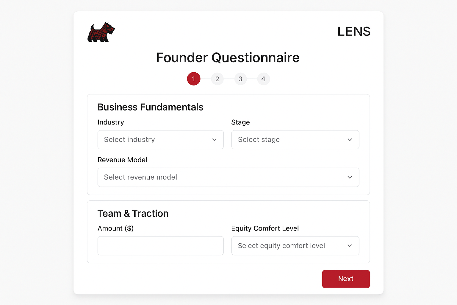 Founder Questionnaire